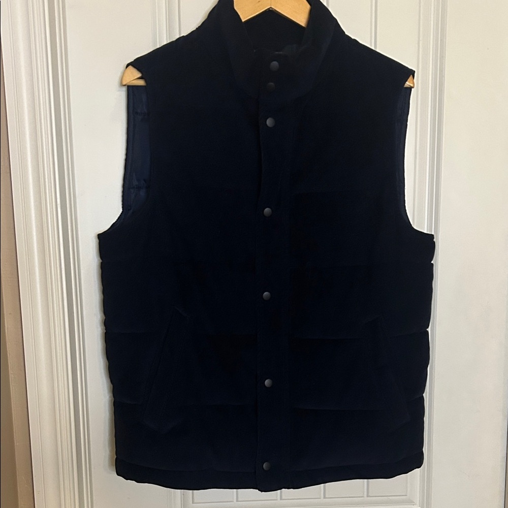 NWT Banana Republic M Dark Blue Men's Vest
